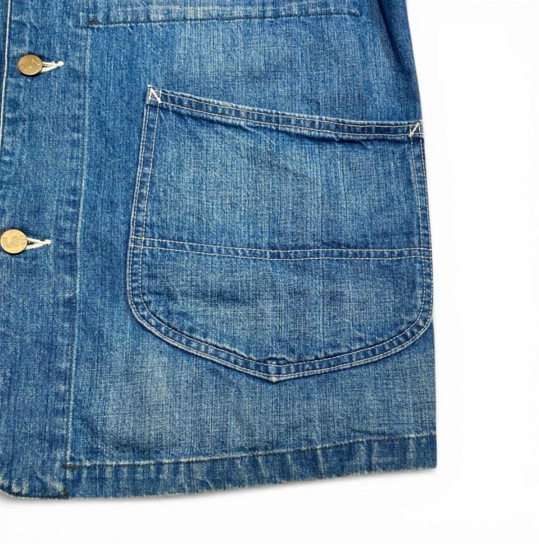 【超美品】Lee 91-J 加工 デニムカバーオール ロコジャケット 40