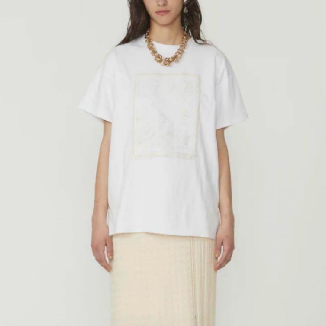 最終価格　EMBROIDERY SHORT SLEEVE SHIRTS