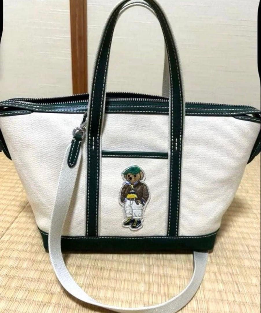 ラルフローレン　ポロベアショルダー　2way