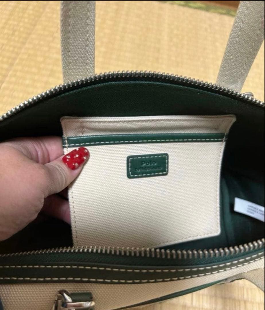 ラルフローレン　ポロベアショルダー　2way