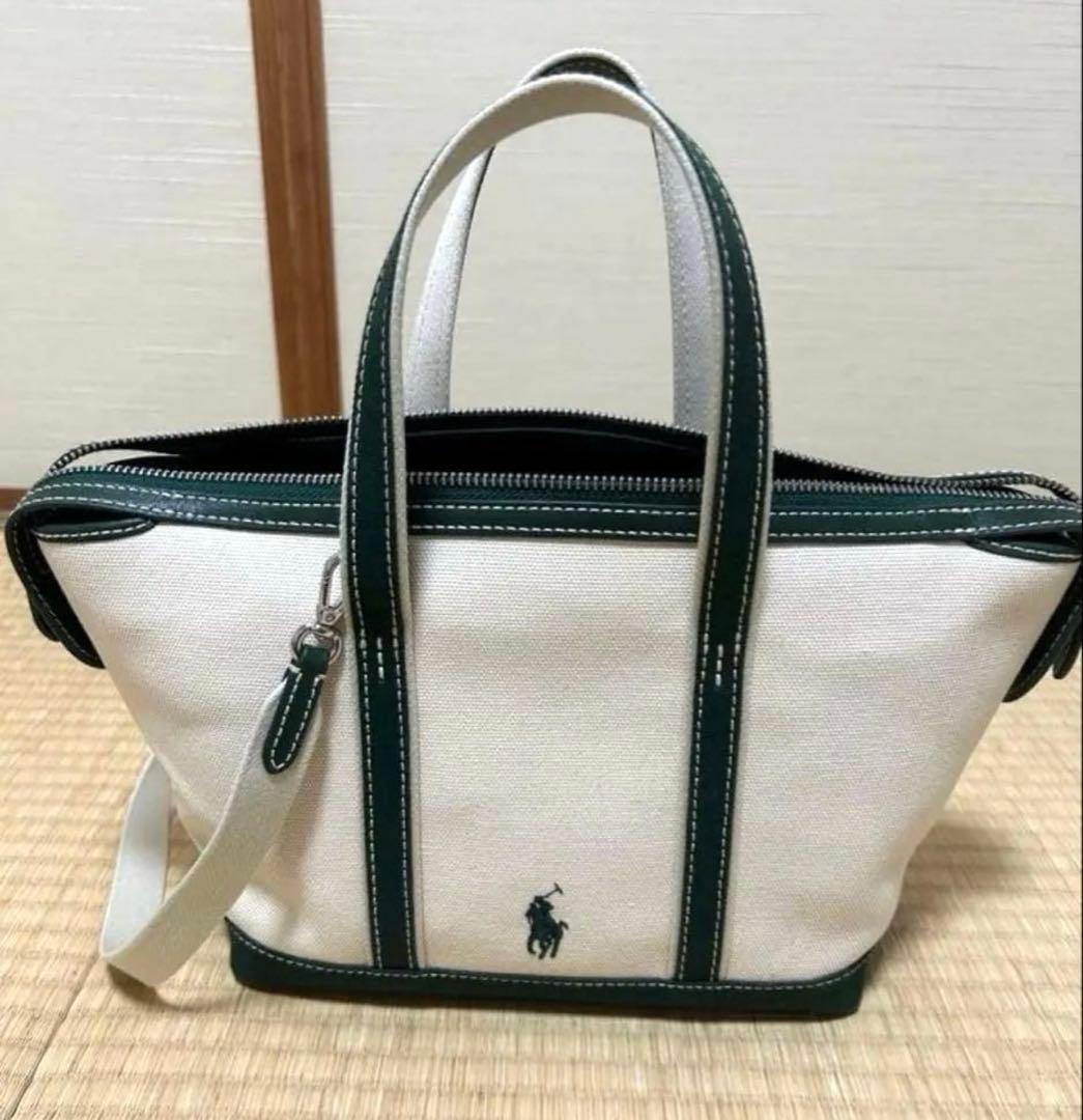 ラルフローレン　ポロベアショルダー　2way