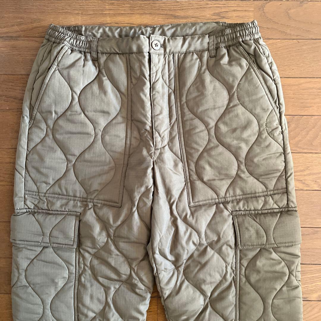 TAION　ミリタリー カーゴ ダウンパンツ オリーブ　XL