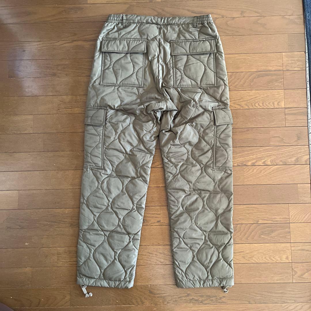 TAION　ミリタリー カーゴ ダウンパンツ オリーブ　XL