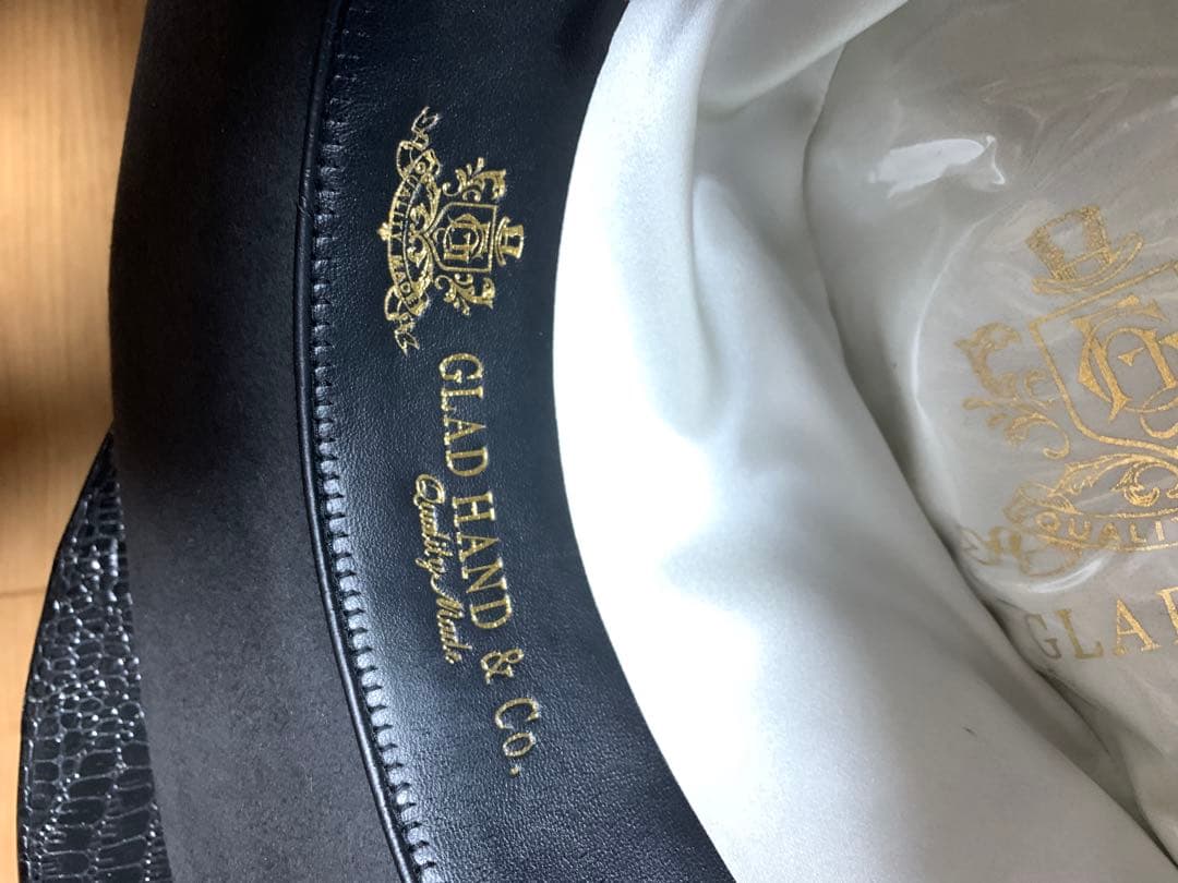 グラッドハンド　fat hatter ビーバー　58cm グレー