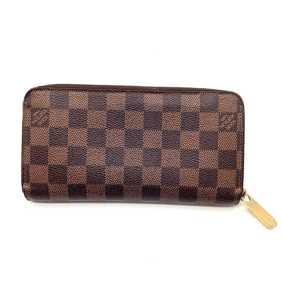 ルイヴィトン　ダミエ柄　ジッピーウォレット　正規品　メンズ　レディース