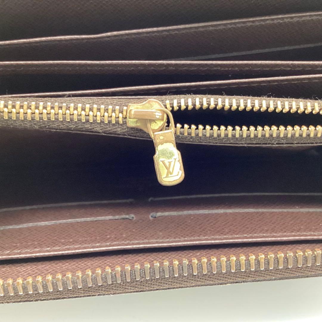 ルイヴィトン　ダミエ柄　ジッピーウォレット　正規品　メンズ　レディース