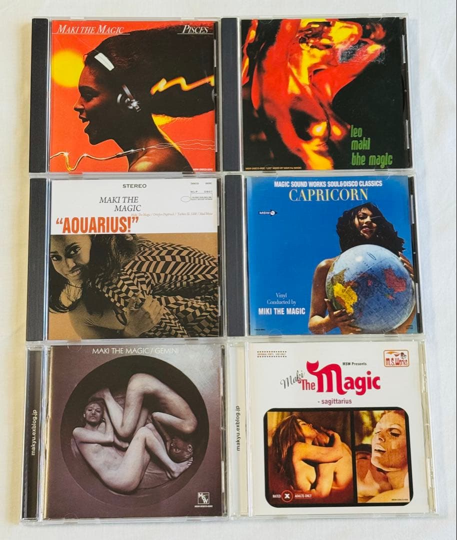DJ Maki The Magic Disco Soul mixcd 6枚セット