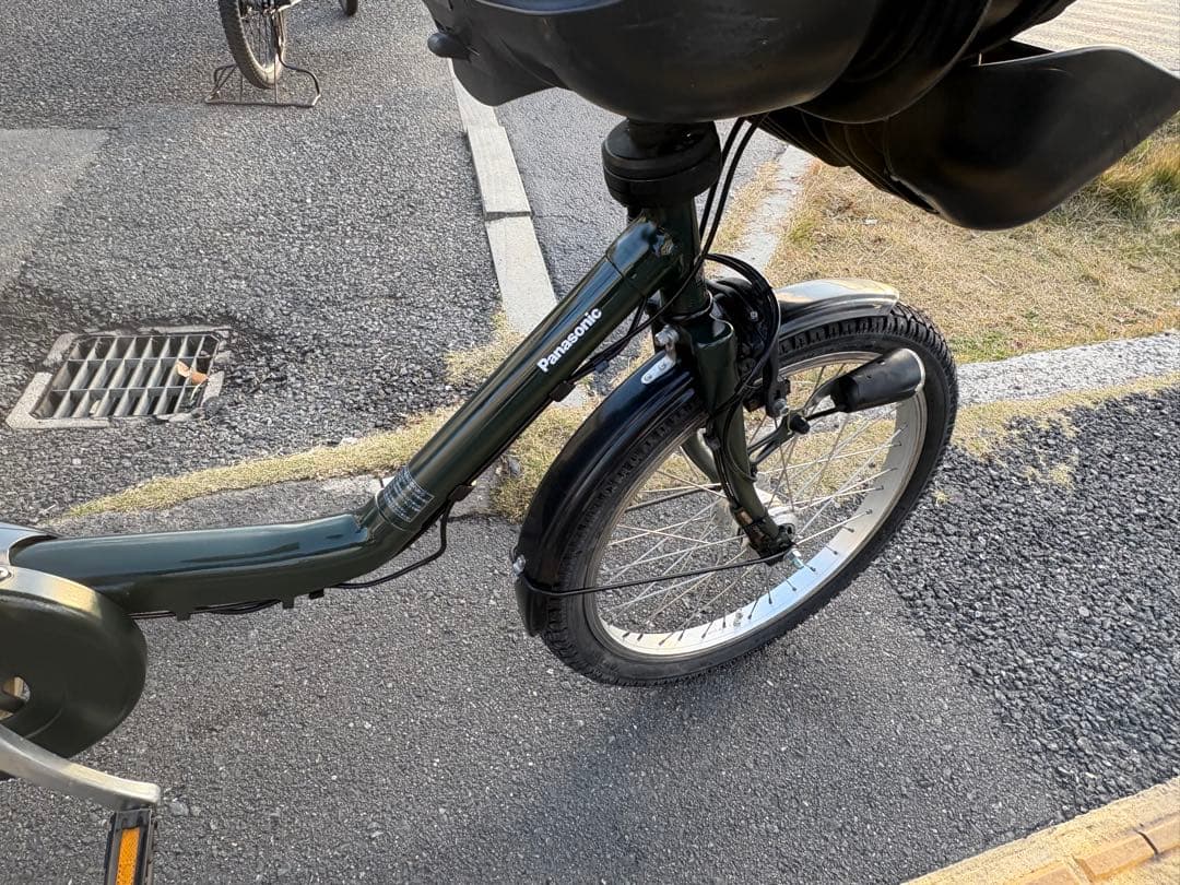 中古20インチPanasonic電動アシスト自転車　8.9Ah 大阪