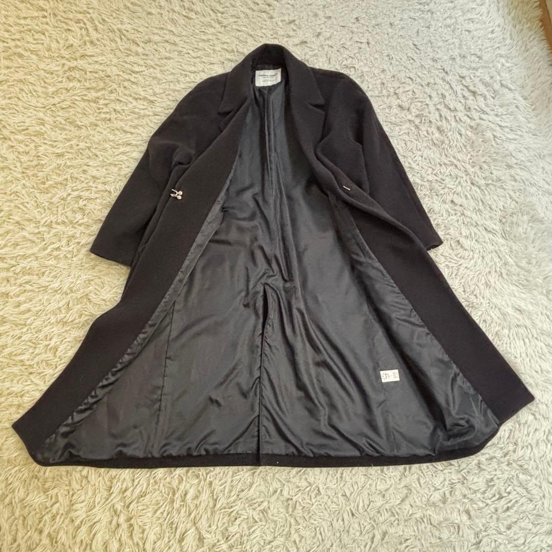 FAbRICA TESSUTI グリーンレーベル　ネイビー チェスターコー2XL