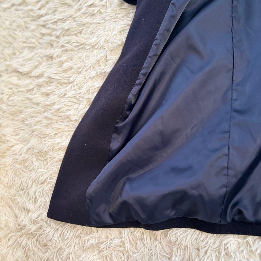 FAbRICA TESSUTI グリーンレーベル　ネイビー チェスターコー2XL