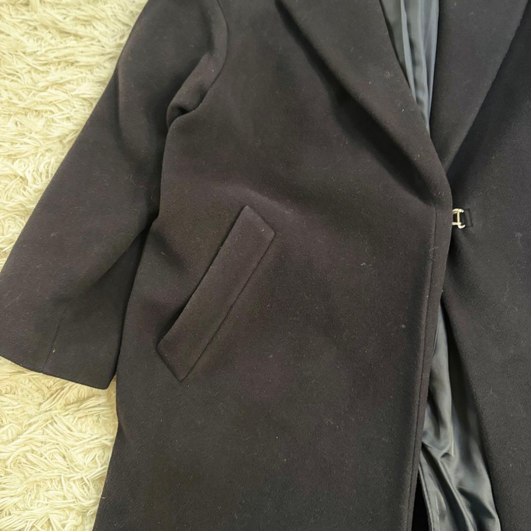 FAbRICA TESSUTI グリーンレーベル　ネイビー チェスターコー2XL