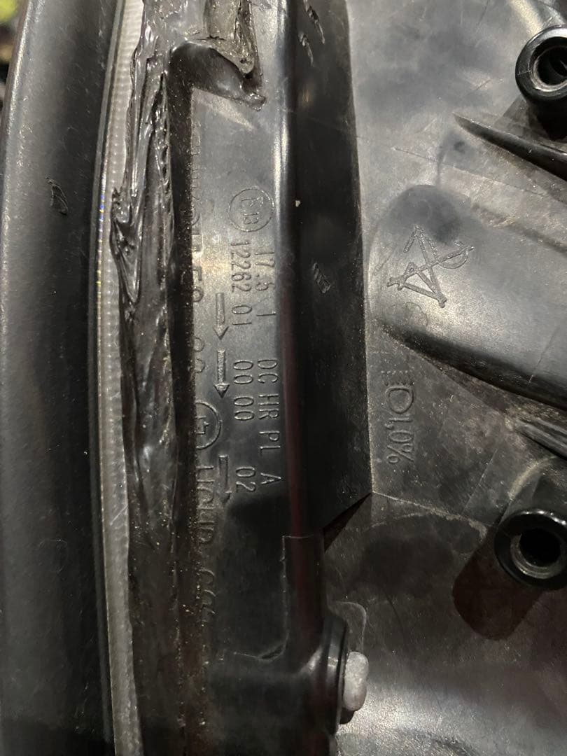 カズ 20ヴェルファイア ヘッドライト イカリング