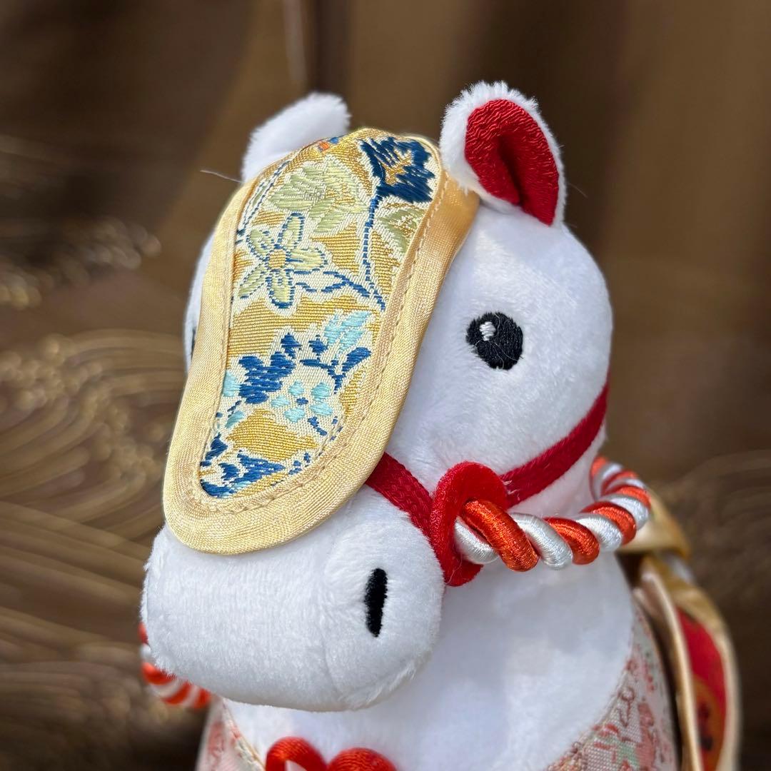 龍村美術織物　干支2026年　令和8年　マスコット人形「午」箱入