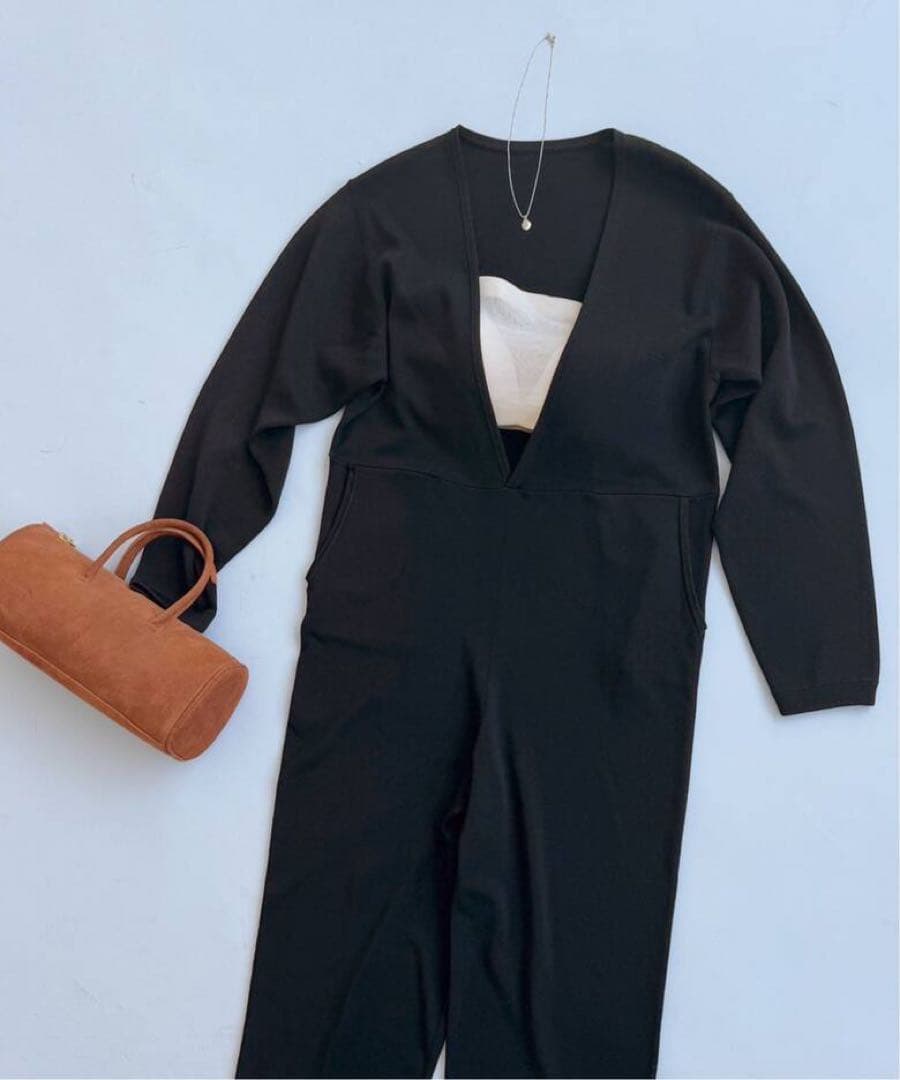 EDIT.FOR LULU abc NEW ニットオールインワン　新品未使用