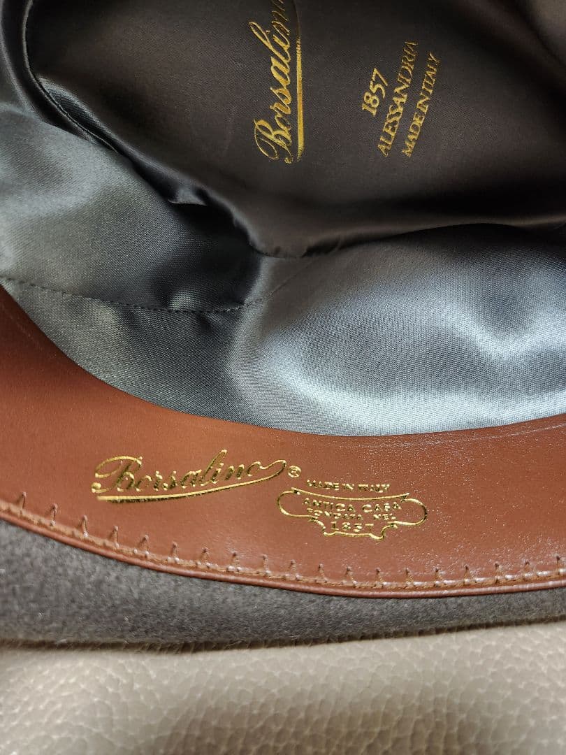 Borsalino ブラウン ハット