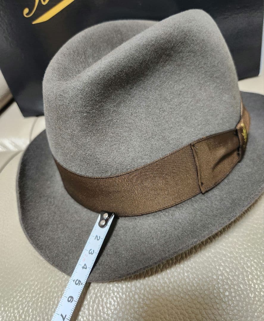 Borsalino ブラウン ハット