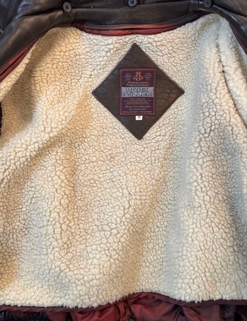 G-1 リアルレザー　羊革　ムートン　ボアライナー　フライトジャケット