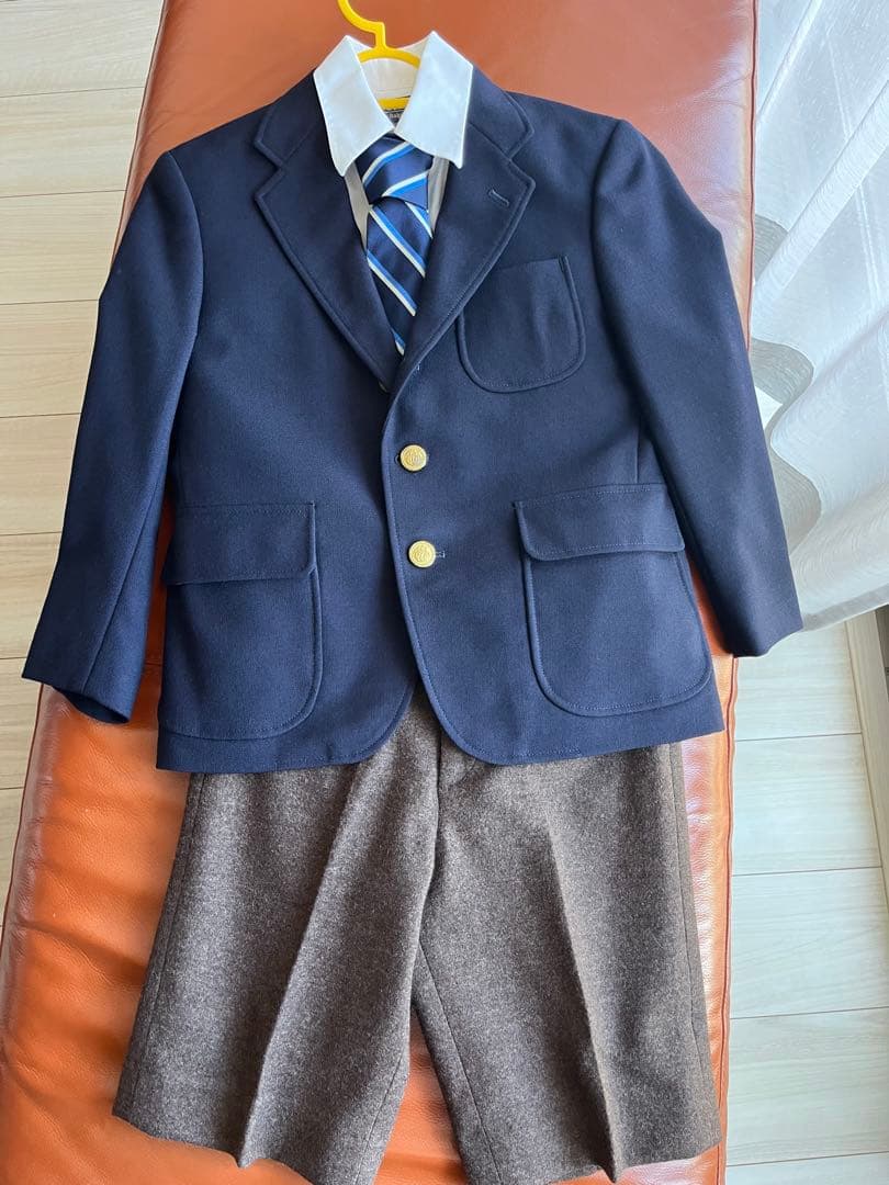 ジェイプレス　ラルフローレン　ネイビー フォーマルセットアップ　120cm