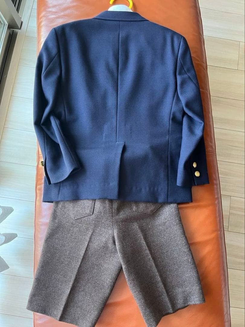 ジェイプレス　ラルフローレン　ネイビー フォーマルセットアップ　120cm