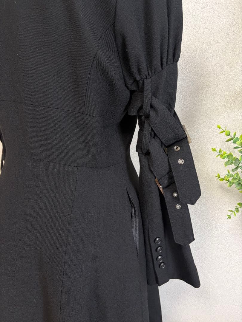 BPN BLACK PEACE NOW ゴシック トレンチコート アシンメトリー