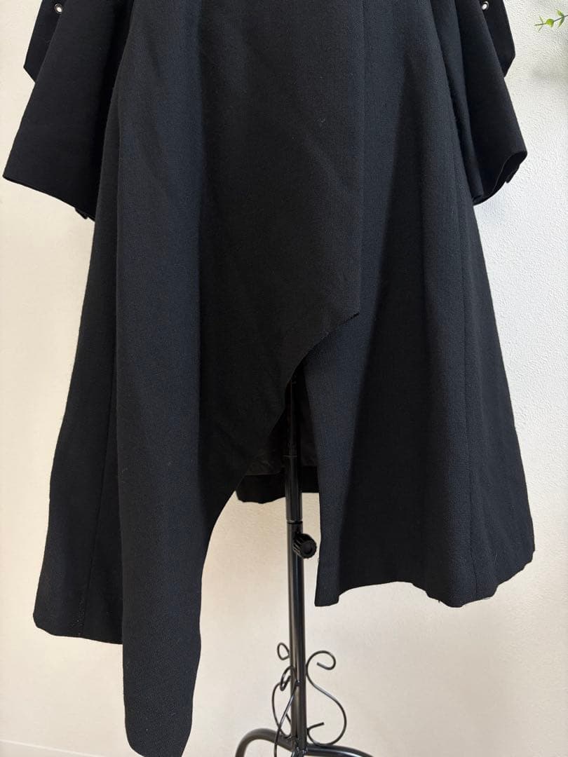 BPN BLACK PEACE NOW ゴシック トレンチコート アシンメトリー