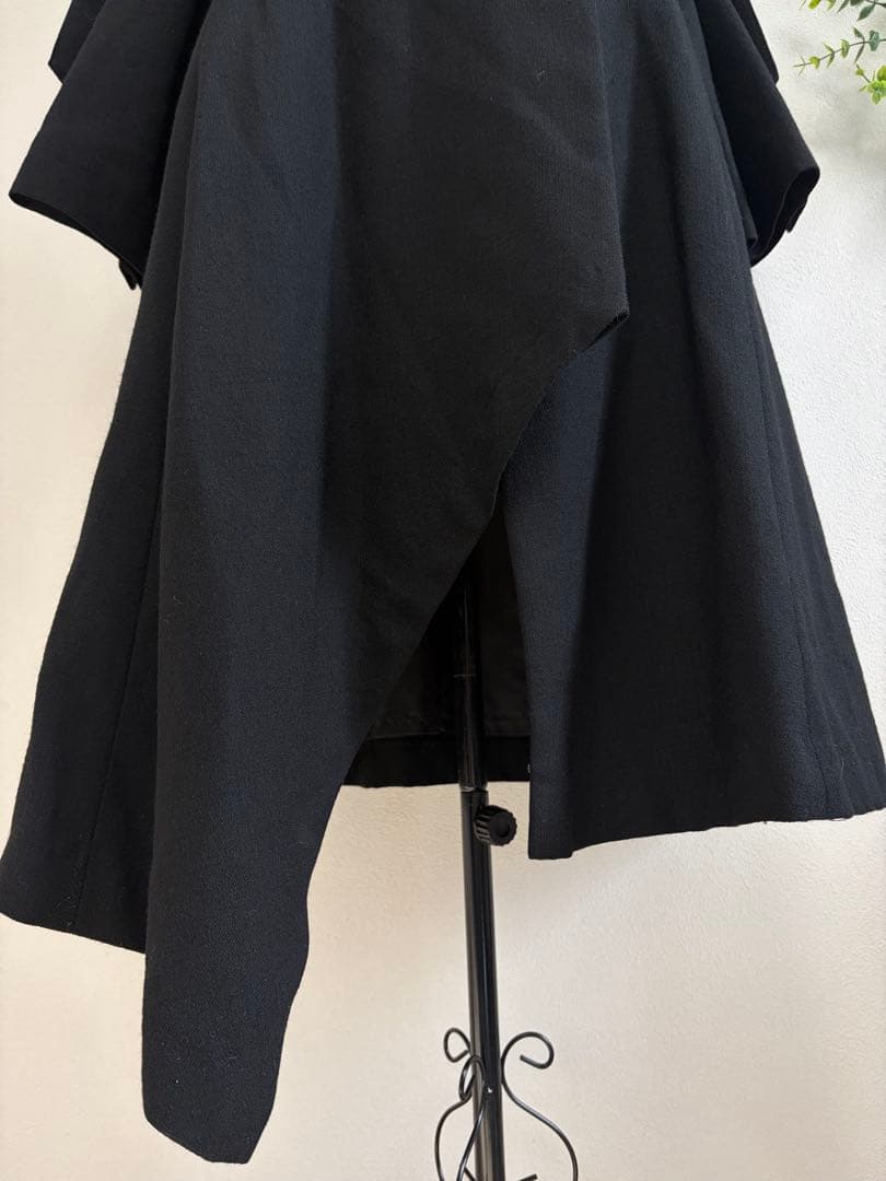 BPN BLACK PEACE NOW ゴシック トレンチコート アシンメトリー