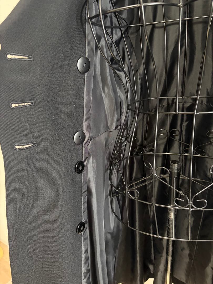 BPN BLACK PEACE NOW ゴシック トレンチコート アシンメトリー