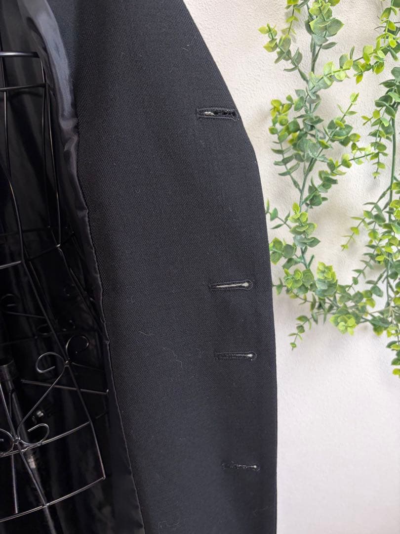 BPN BLACK PEACE NOW ゴシック トレンチコート アシンメトリー