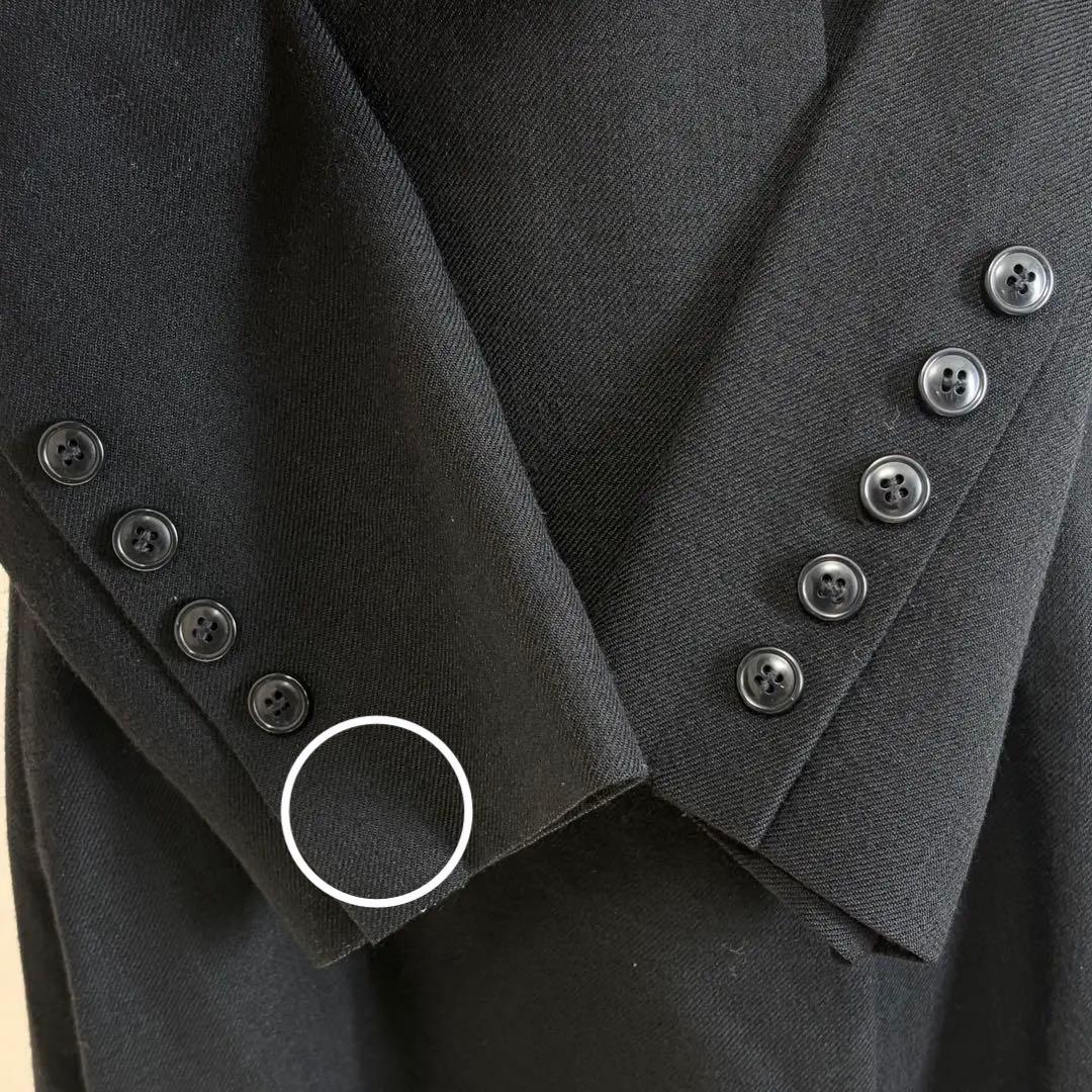 BPN BLACK PEACE NOW ゴシック トレンチコート アシンメトリー