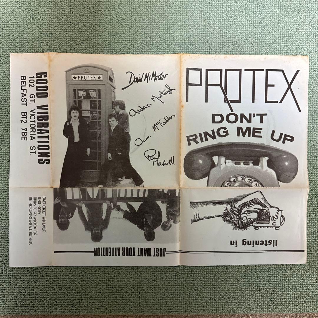 PROTEX『DON'T RING ME UP』7inch epアナログレコード