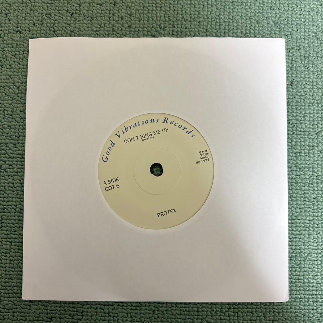 PROTEX『DON'T RING ME UP』7inch epアナログレコード