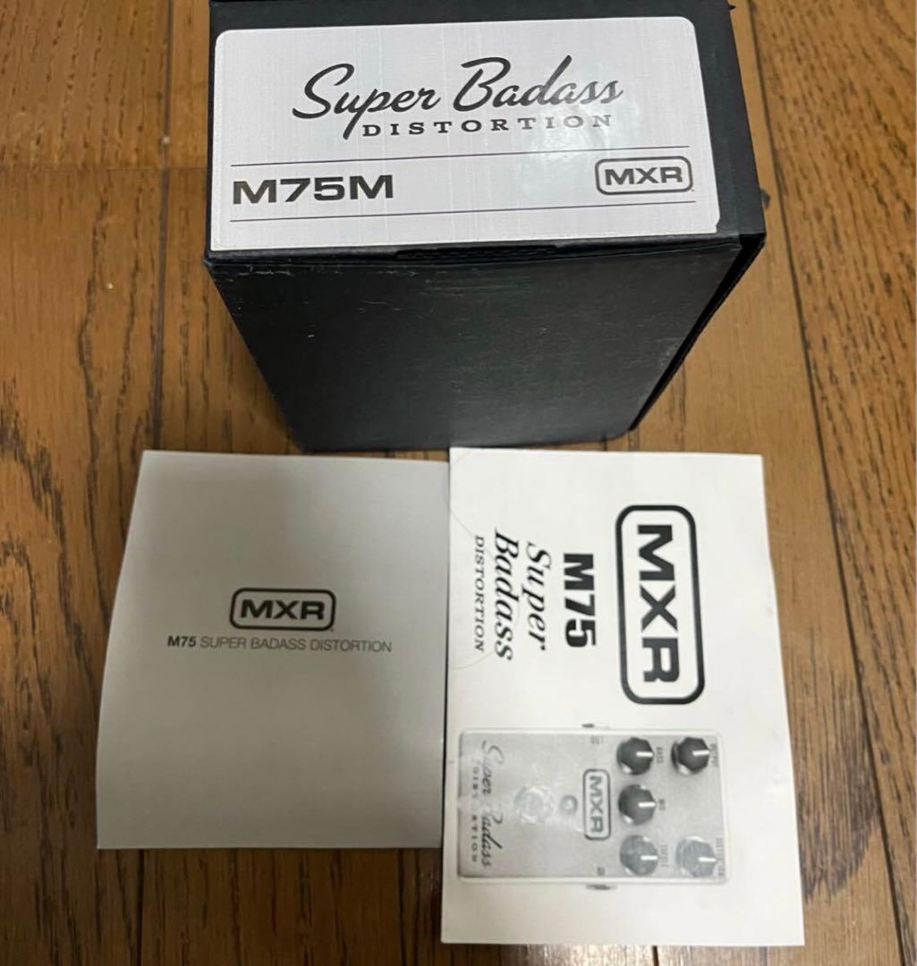 弦楽器 super badass distortion MXR