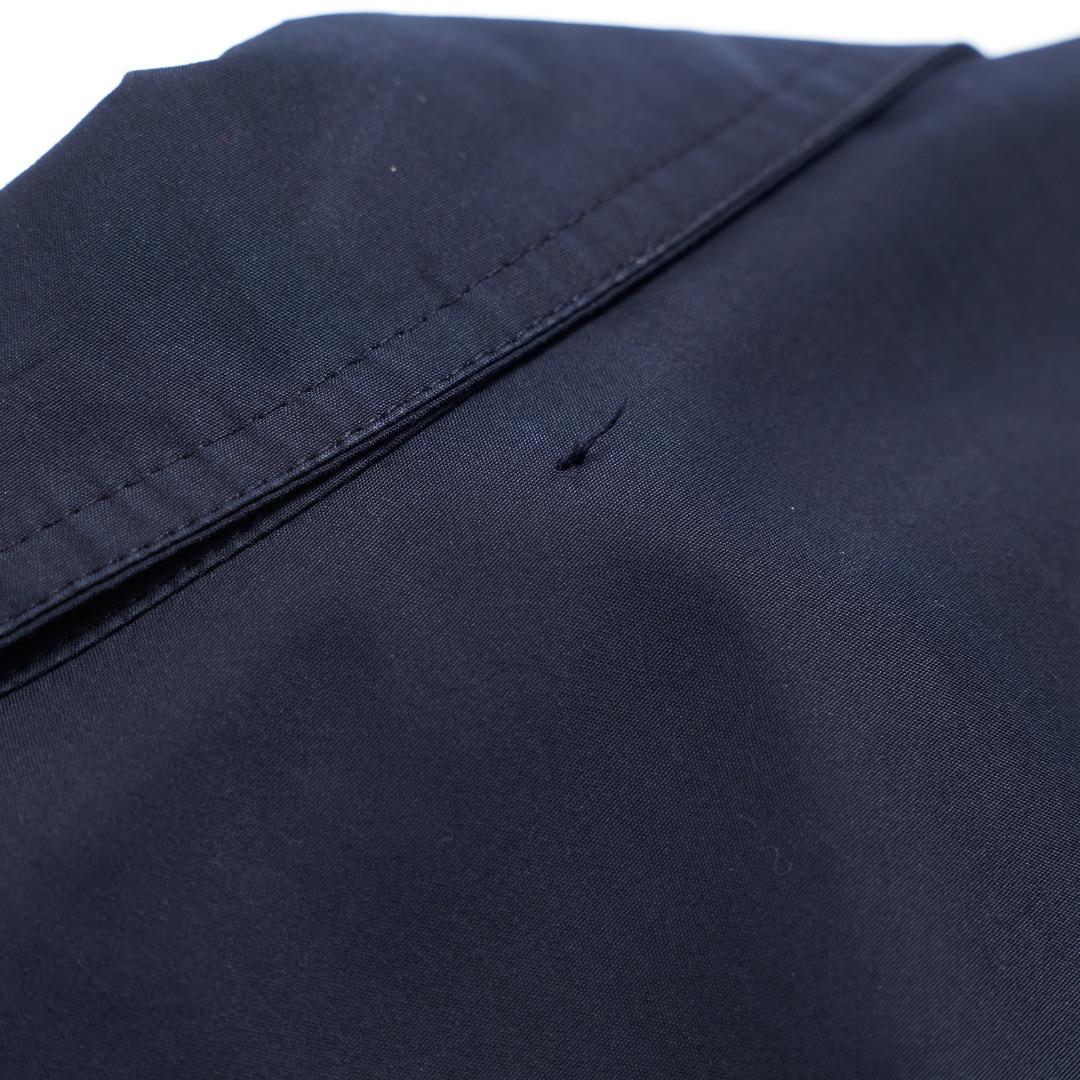 HERMES ネイビー トレンチコート ヴィンテージ size:40