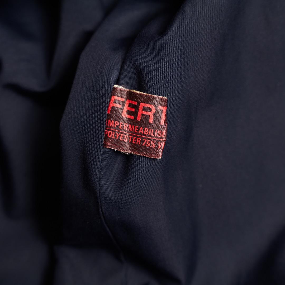 HERMES ネイビー トレンチコート ヴィンテージ size:40