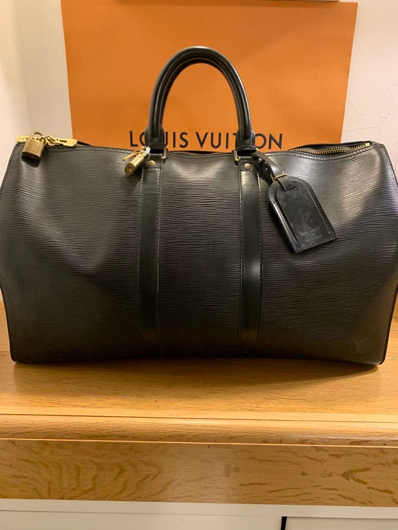 【美品】Louis Vuitton エピキーポル50 ボストンバッグ