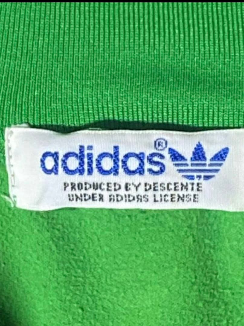 adidas/緑/トラックジャケット/'80s/デサント期