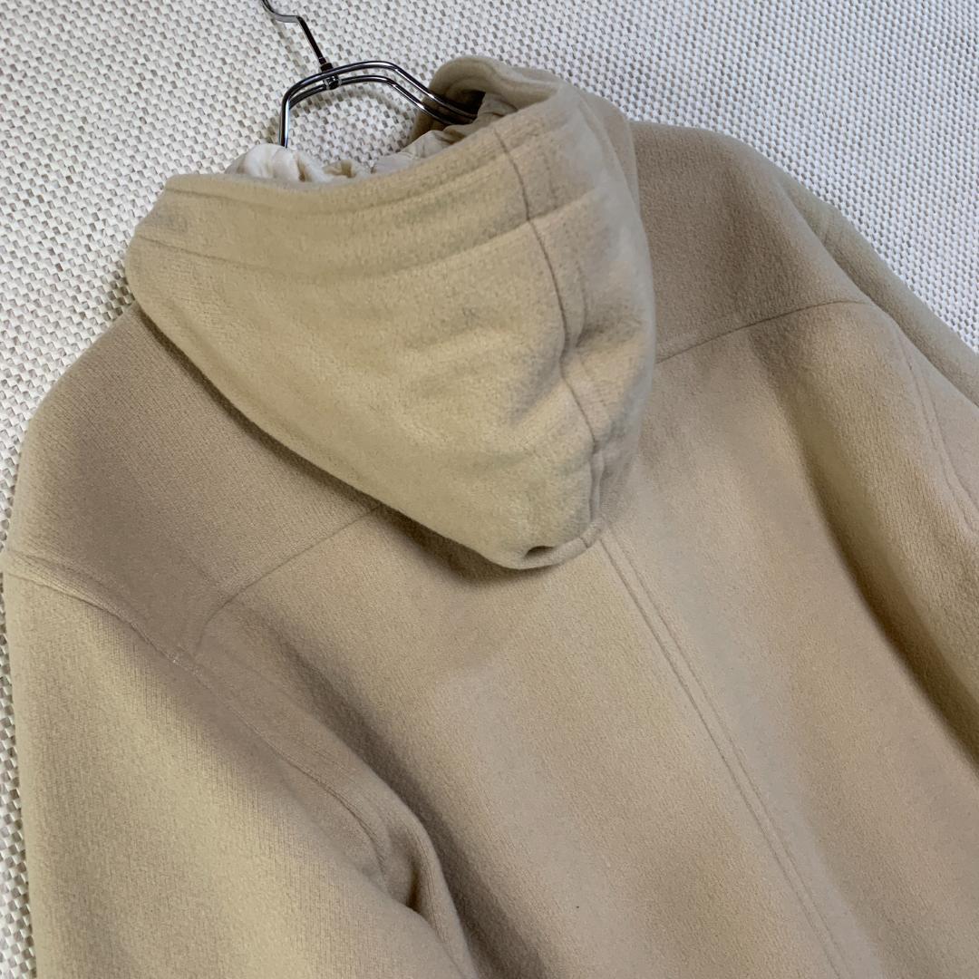 ダッフルコート イッセイミヤケ ベージュ サイズ9 キルティング 古着