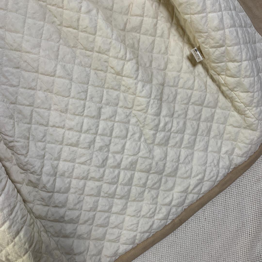 ダッフルコート イッセイミヤケ ベージュ サイズ9 キルティング 古着