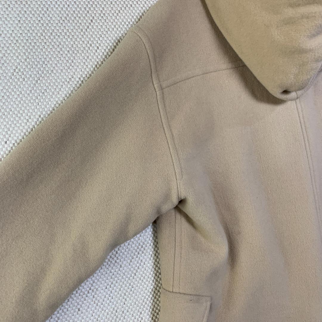 ダッフルコート イッセイミヤケ ベージュ サイズ9 キルティング 古着