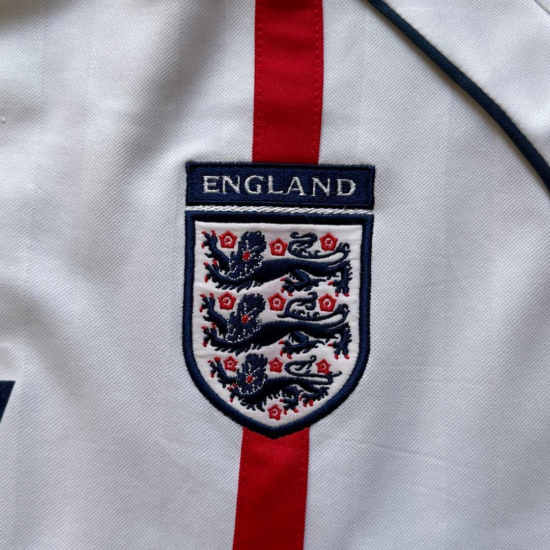 00s UMBRO イングランド代表 ゲームシャツ 長袖 ベッカム 7番