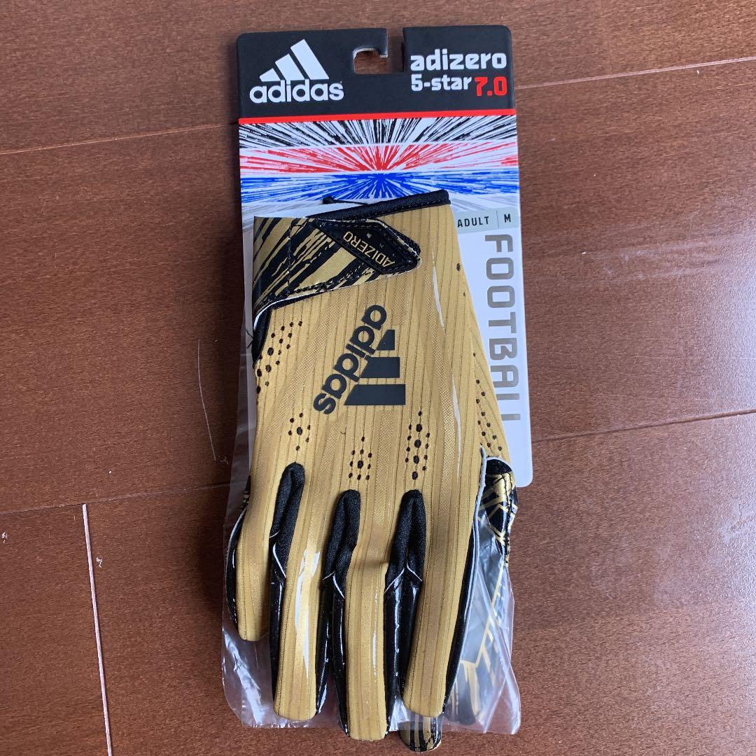 adidas“adizero 5 STAR 7.0”ゴールドメタリック Lサイズ