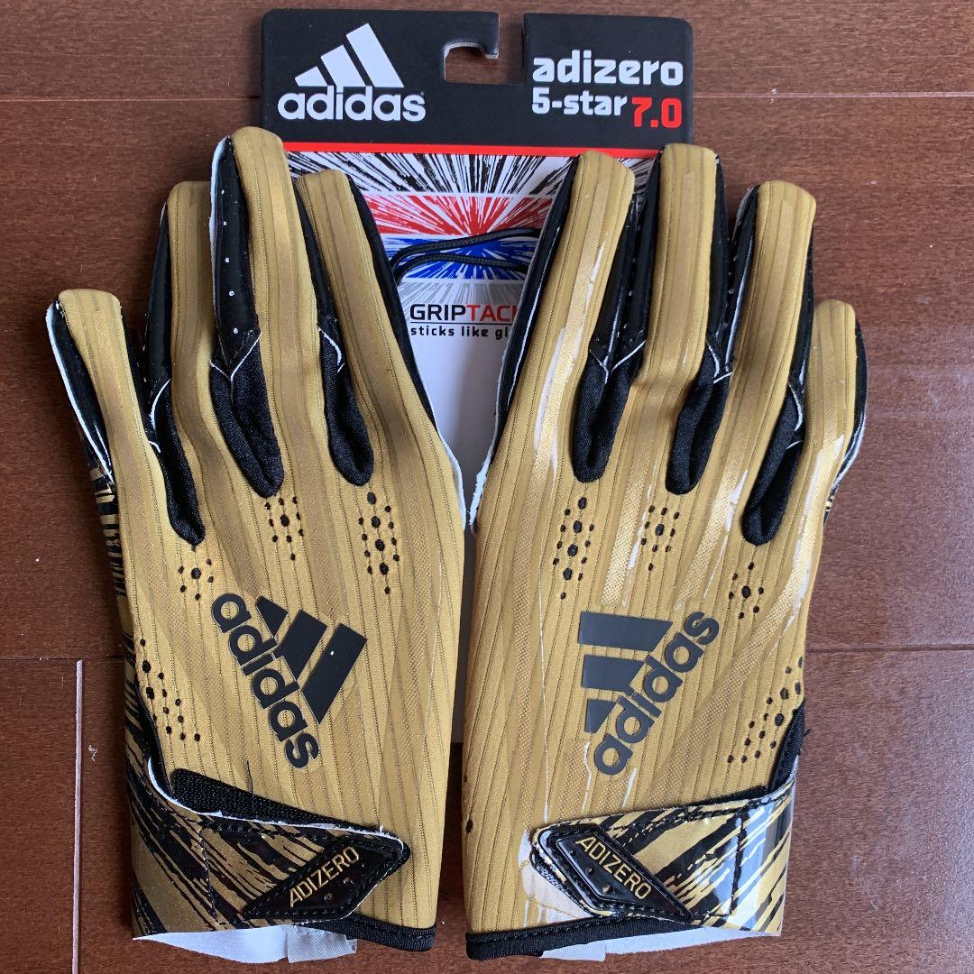 adidas“adizero 5 STAR 7.0”ゴールドメタリック Lサイズ