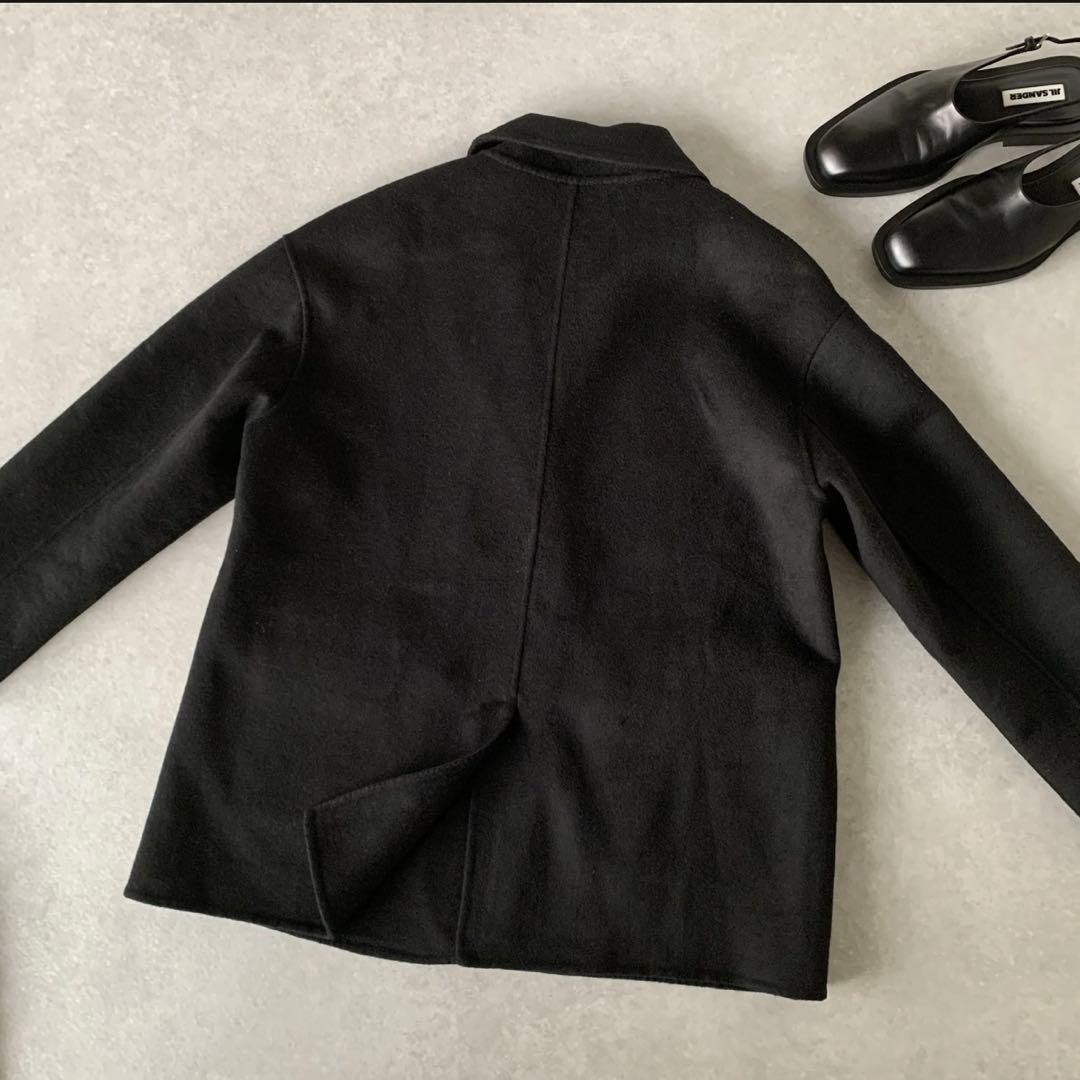 ok.soon ハンドメイド ウールジャケット ブラック