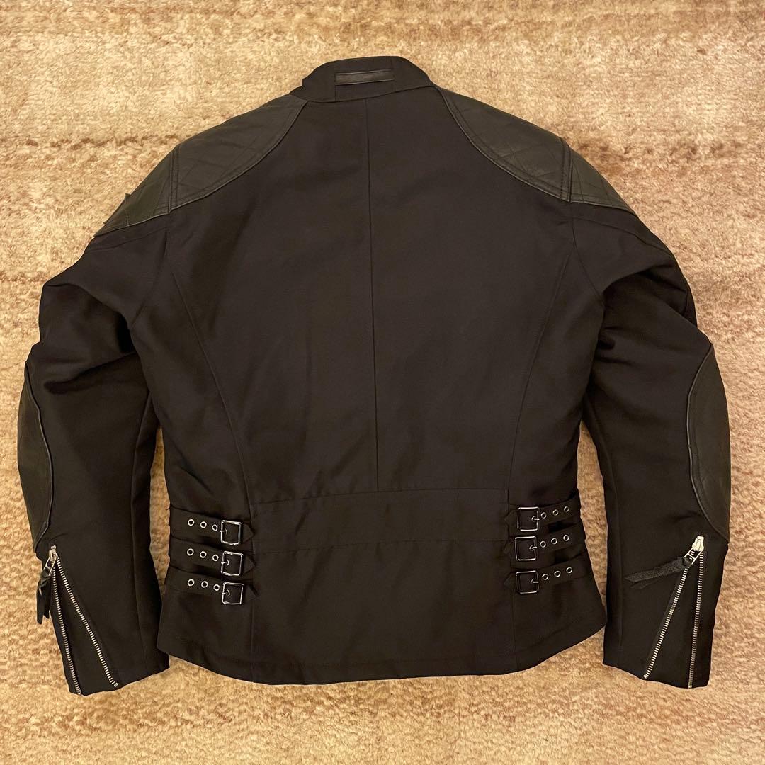 マックスフリッツMax Fritz レザーパッチシングルライダース。Mサイズです