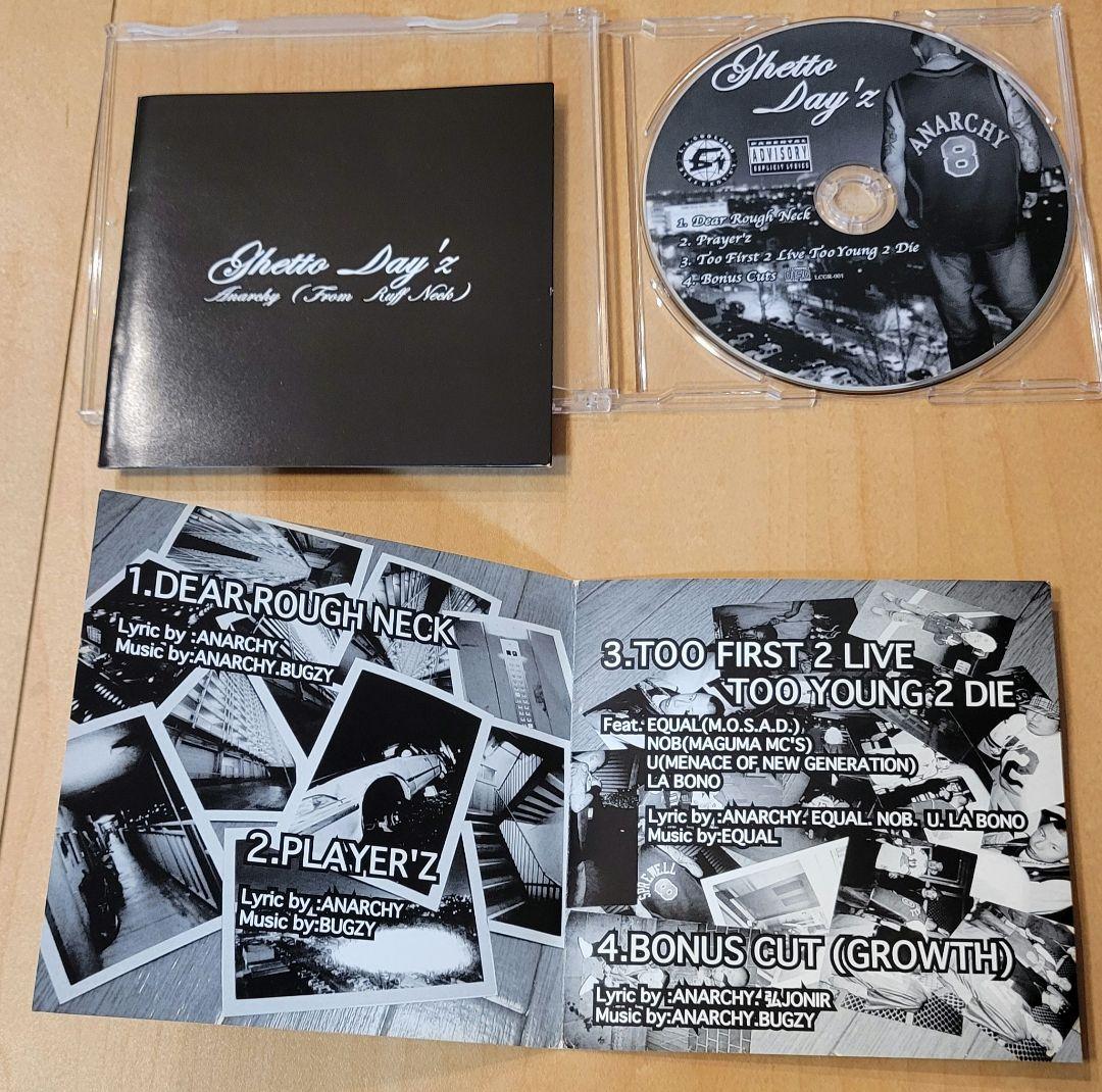 ANARCHY Ghetto Day'z　CD　Hip-hop