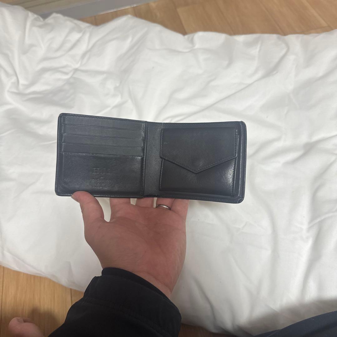 Louis Vuitton ダミエ ブラック 二つ折り財布