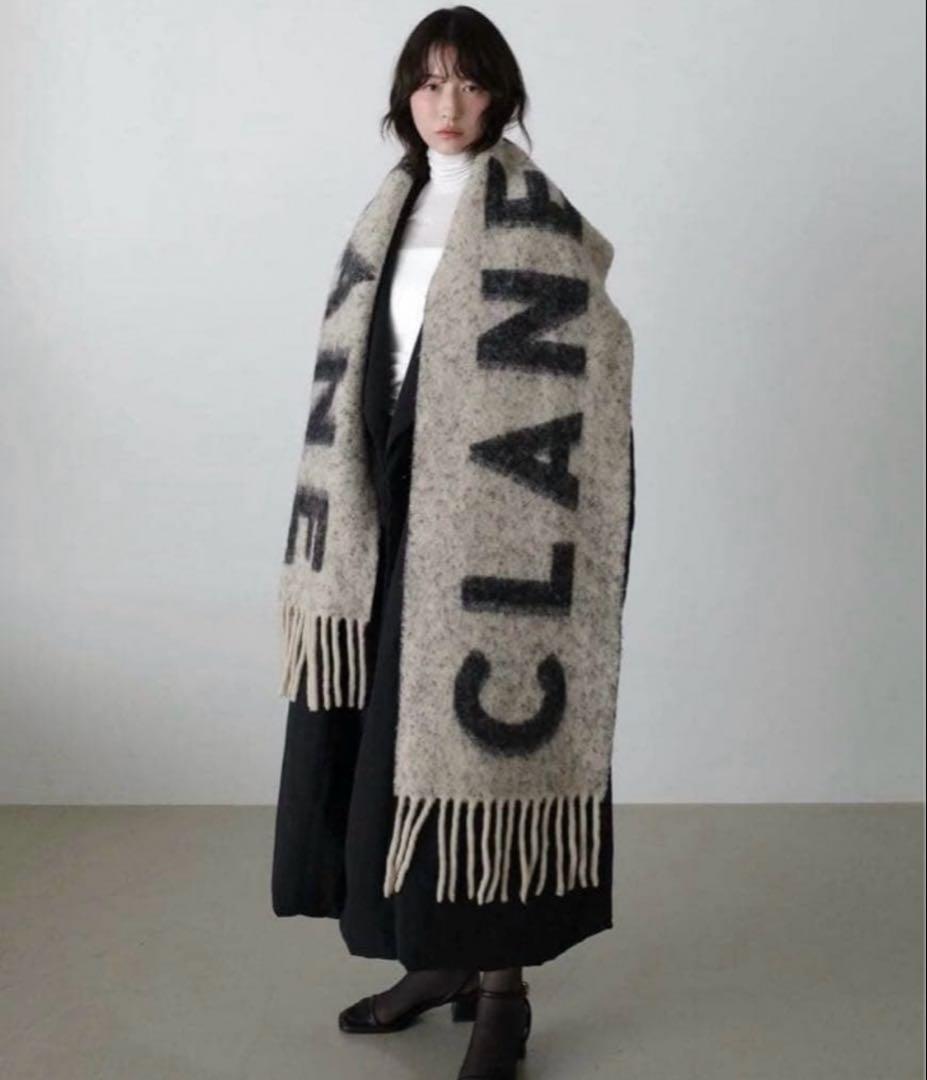 CLANE CLANE LOGO MUFFLERミックスFサイズ新品