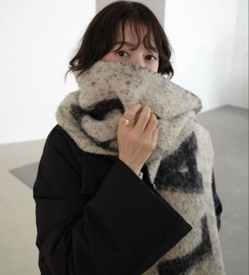 CLANE CLANE LOGO MUFFLERミックスFサイズ新品