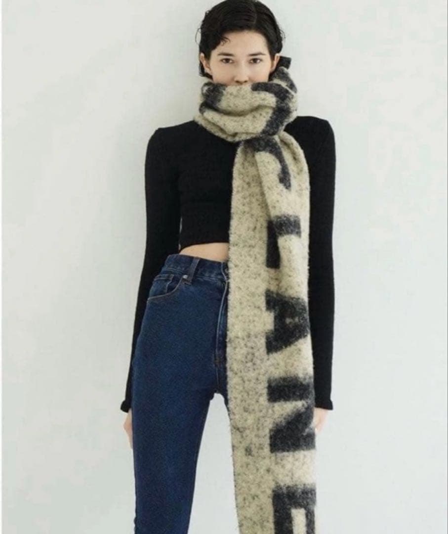 CLANE CLANE LOGO MUFFLERミックスFサイズ新品