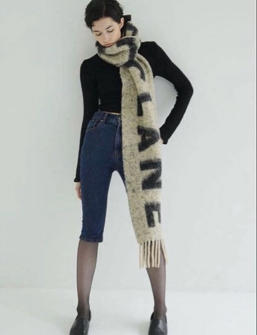 CLANE CLANE LOGO MUFFLERミックスFサイズ新品